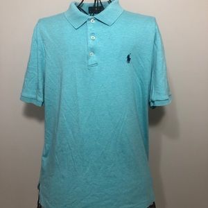 Polo Ralph Lauren - Teal Green polo shirt, medium